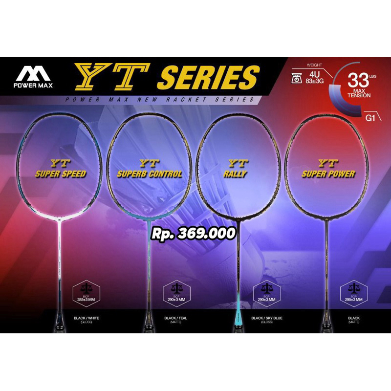 Raket Powermax YT series