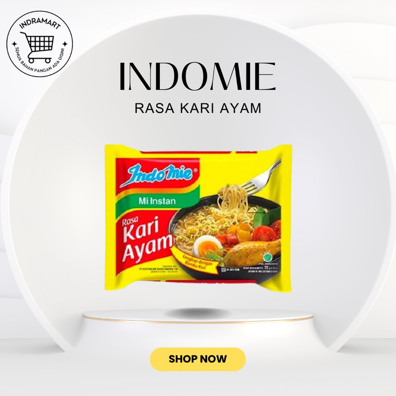 

Indomie Kuah Rasa Kari Ayam / pcs @72g