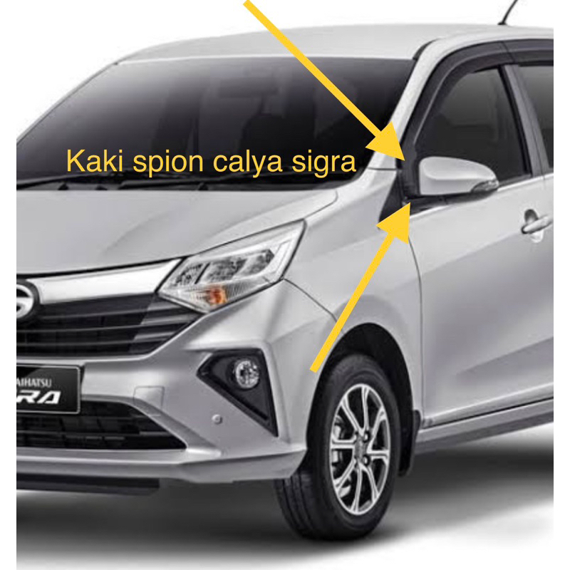 KAKI TANGKAI KE KEDUDUKAN PLANGKON TAPAK PEGANGAN SPION SEMUA MOBIL TOYOTA CALYA E G DAIHATSU SIGRA 
