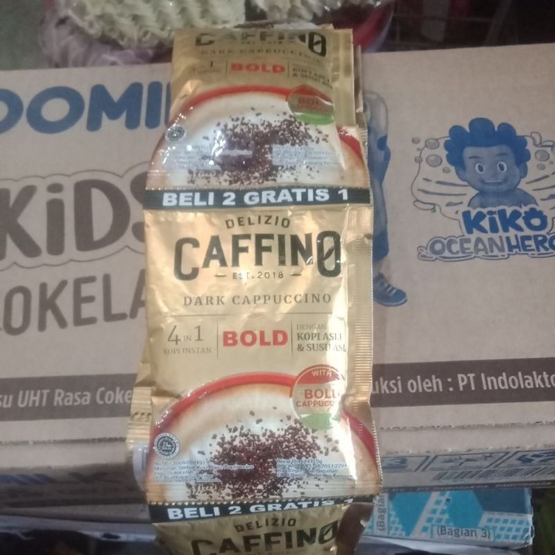 

Caffino dark cappucino rentengan