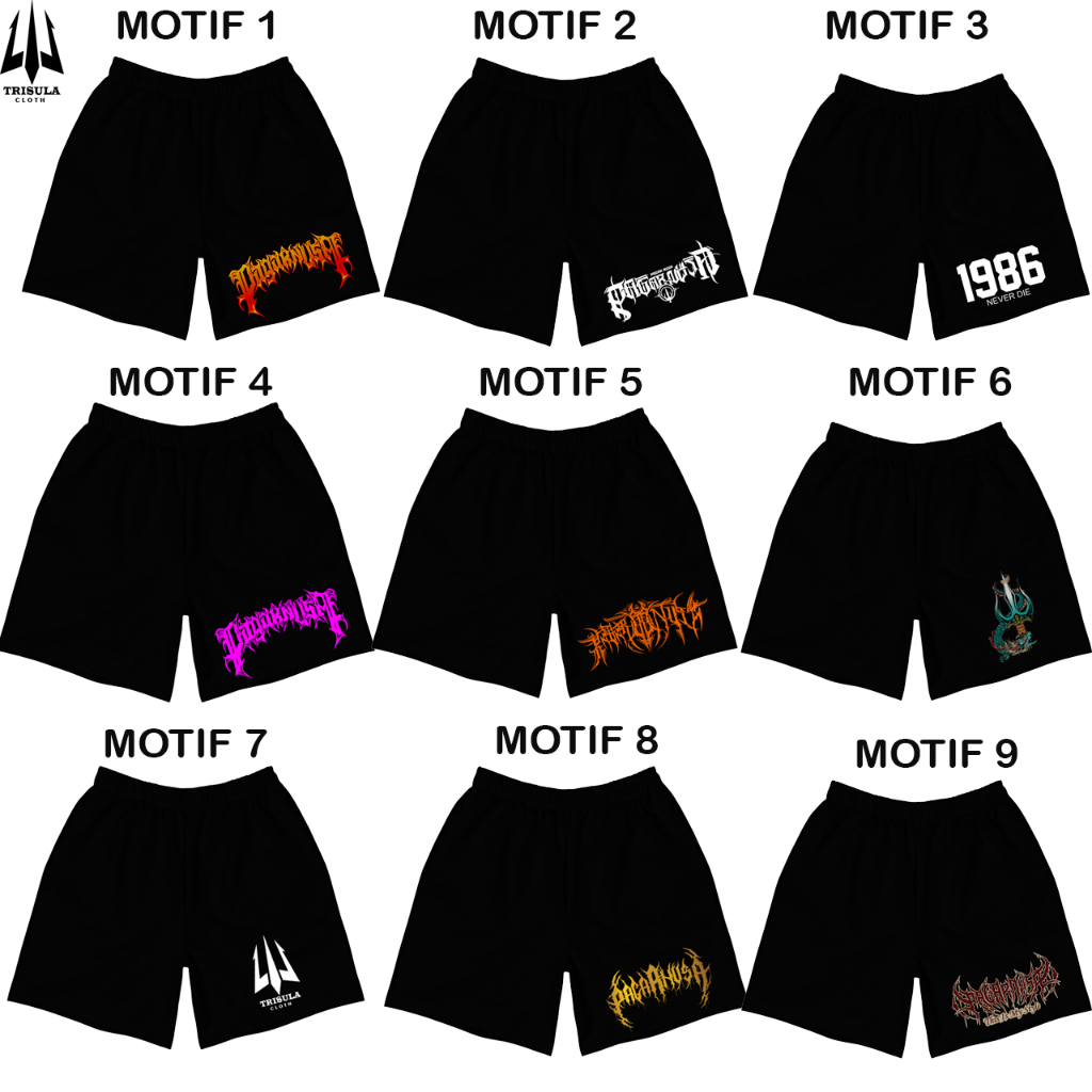 celana boxser pagar nusa/celana pendek pagar nusa/atribut pagar nusa