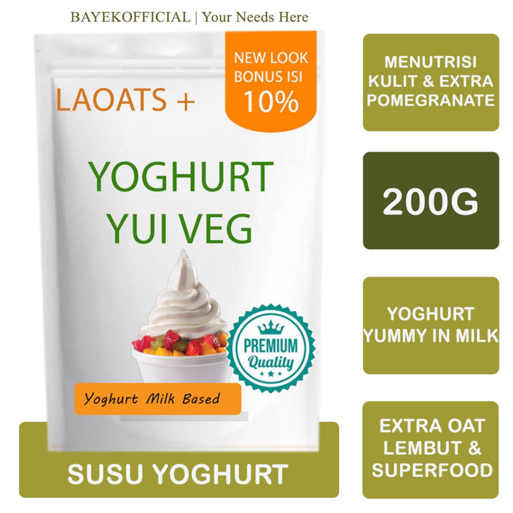 

Yoghurt Plain Minuman Diet Pelangsing Badan Susu Slim Fit Diet Penurun Berat Badan Laoats