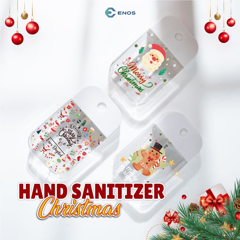 HAND SANITIZER BOTOL NATAL / HANDSANITIZER POCKET CUSTOM / SOUVENIR HANDSANITIZER NATAL