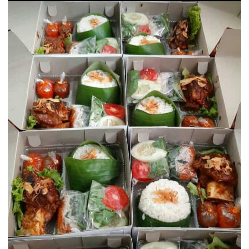 

Nasi Kotak|Nasi Bok| paket Iga bakar