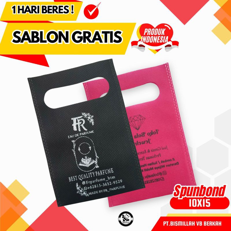 

GOODIEBAG MINI FREE SABLON LOGO MERK NAMA TOKO PROMOSI BEBAS CUSTOM FOP 10.15