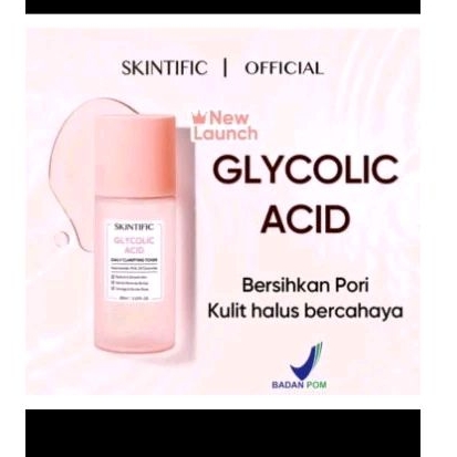 SKINTIFIC GLYCOLIC ACID TONER