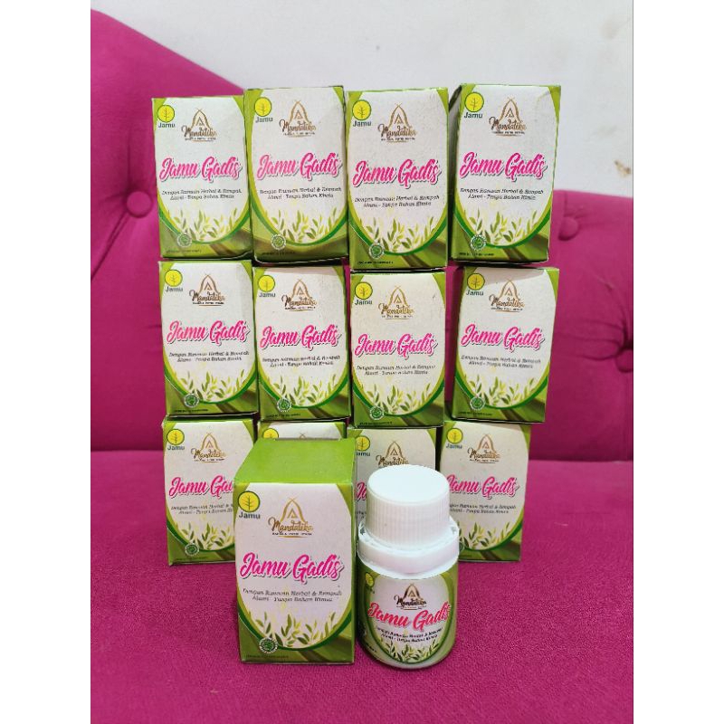 

MANDALIKA Jamu Gadis ORIGINAL BPOM