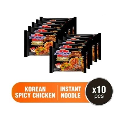 

MIE SEDAP KOREAN SPICY CHICKEN 87GR | Paket 10 Pcs