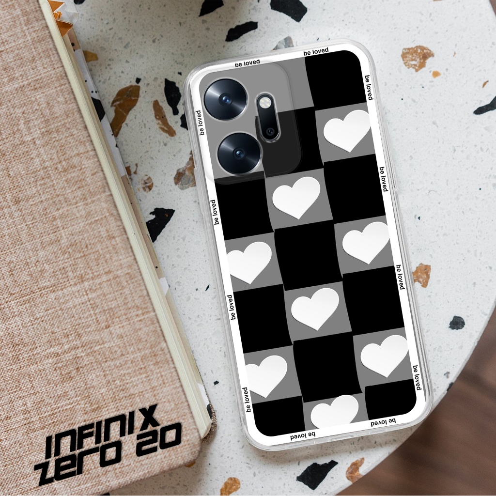 Case INFINIX ZERO 20 - Casing INFINIX ZERO 20 Terbaru 2023 MIRACLE CASE [ MOTIF 26 ] Silikon INFINIX