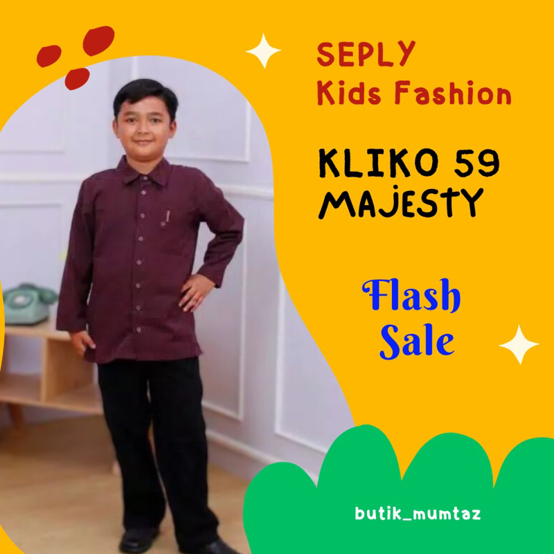 Kliko 59 Majesty/Seply Koko Anak/Koko Anak lengan panjang