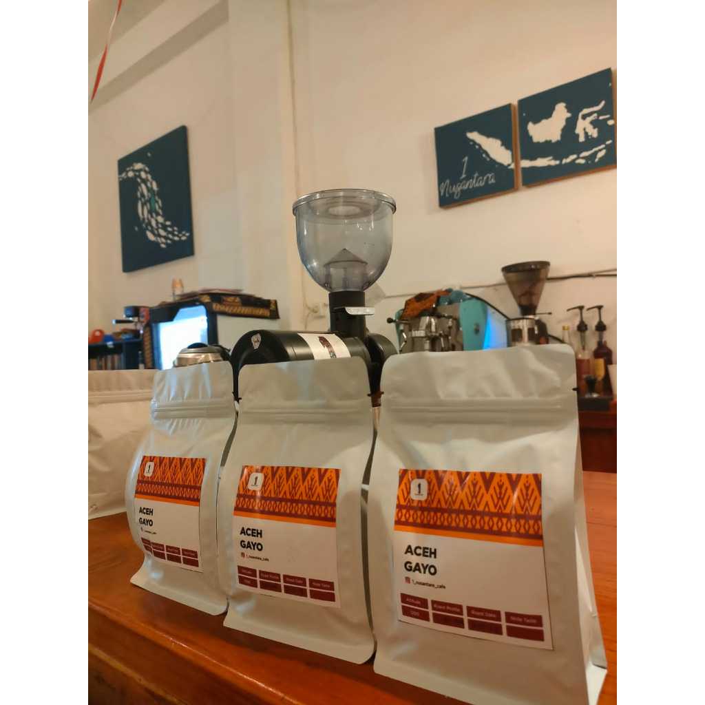 

Bubuk Kopi Gayo Arabika Proses Semi Wash by 1 Nusantara Cafe