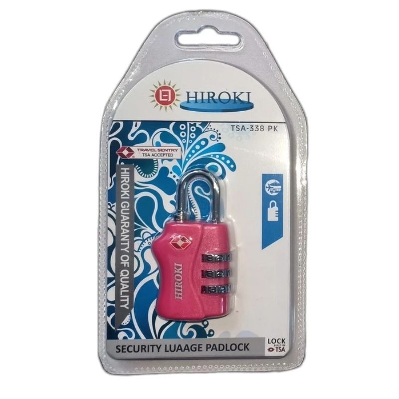 Kunci Koper TSA 007 INTERNASIONAL Gembok TSA