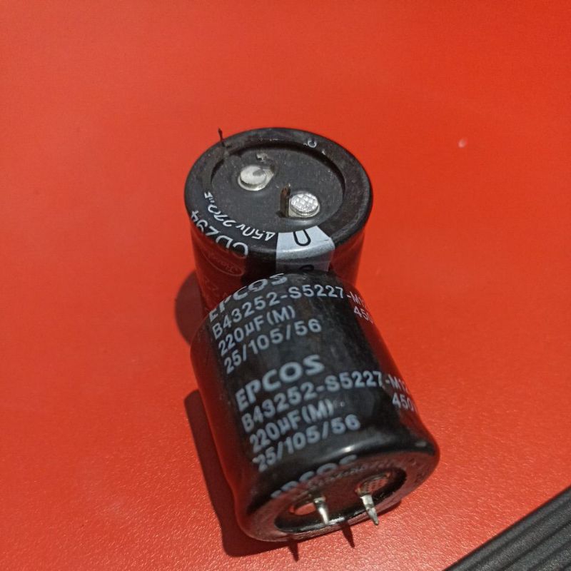 elko 220uf 450v ori cabutan