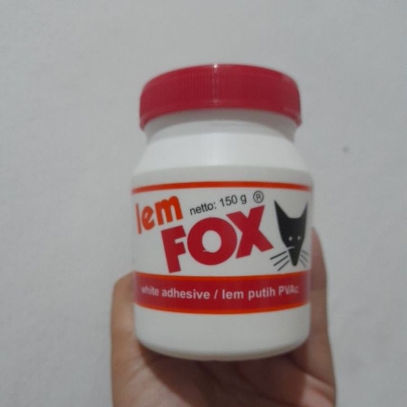 

Ready Lem Fox Putih 150 gram Lem Fox Pvac