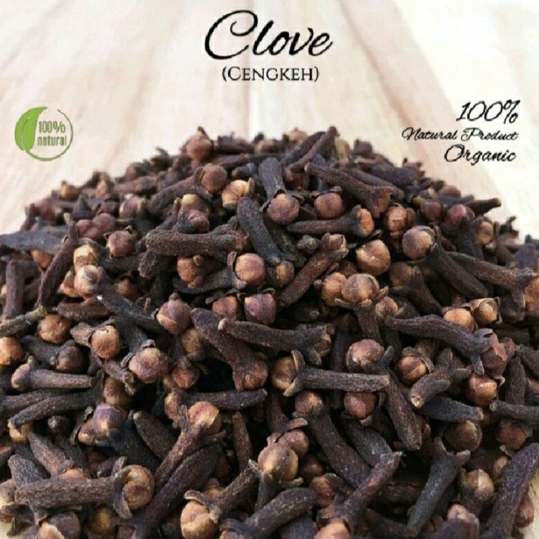 

[♟H99/] Cengkeh Kering/Clove 1kg Scrooling