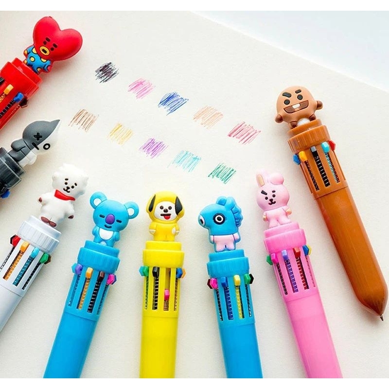 

PENA Karakter Army Pulpen Kartun 10 Warna Pen Warna Warni