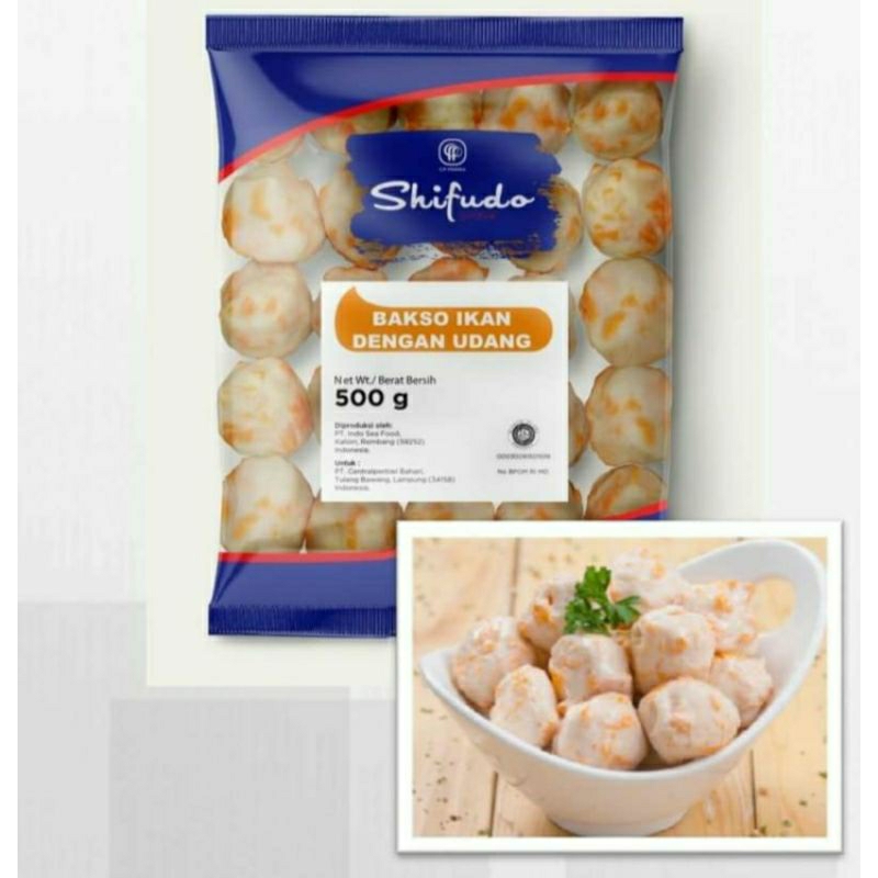 

Shifudo Bakso Udang 500gram | Bakso Ikan dengan Udang | Bakso Ikan | Baso Ikan | Baso Udang Shifudo