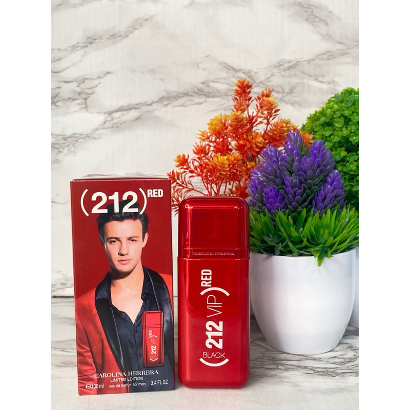 PARFUM CAROLINA HERRERA 212 VIP BLACK RED MEN EDP 100 ML