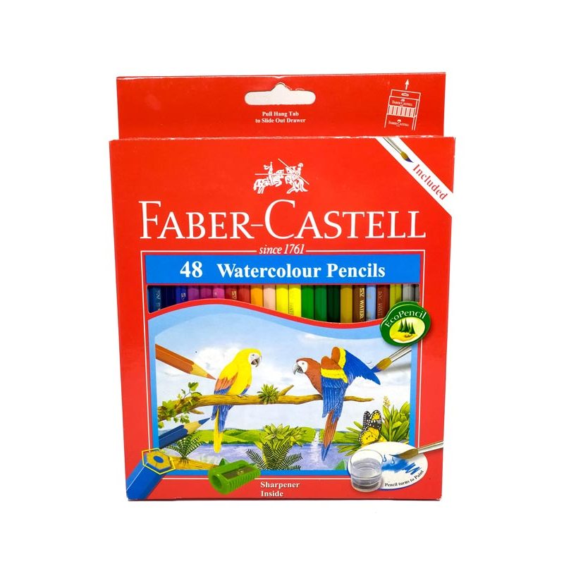 

Gramedia - Faber Castell - Watercolour Pencils Set 48 Warna