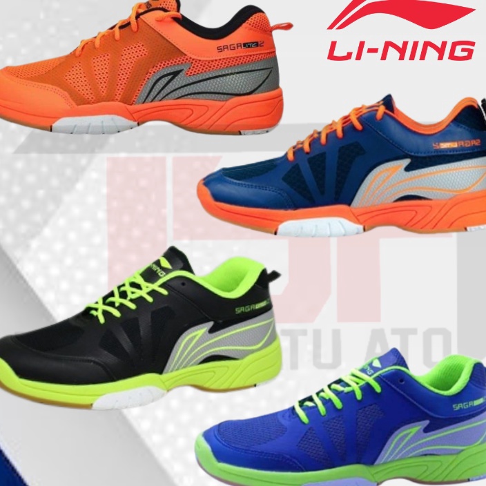 Termurah LINING SAGA LITE BADMINTON / SEPATU BULUTANGKIS LINING TERBARU