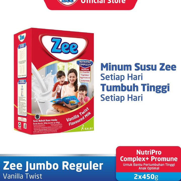 

Kode PQJ912 Zee Reguler Jumbo Vanilla Twist Milk 2x450gr