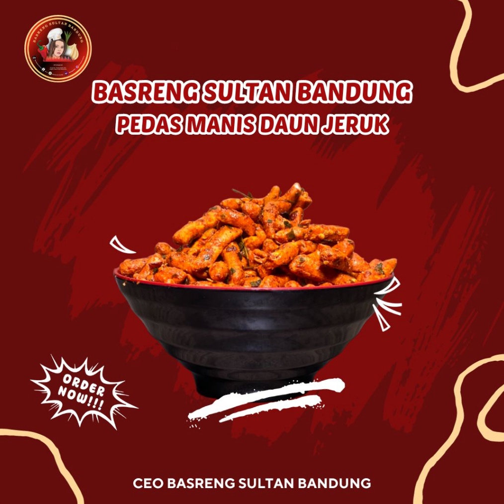

✨STAR✨ 1Kg - Basreng Pedas Manis Daun Jeruk !