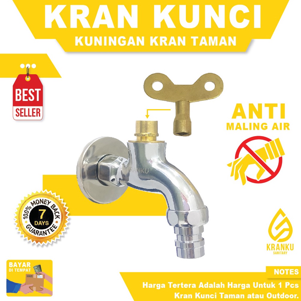Terbatas Kran Taman Cabut Kunci Kran Air Kran Taman Babet - Kran Air Kunci TWC