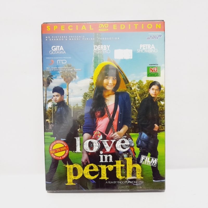 DVD Love In Perth - Gita Gutawa Derby Romero (Segel)