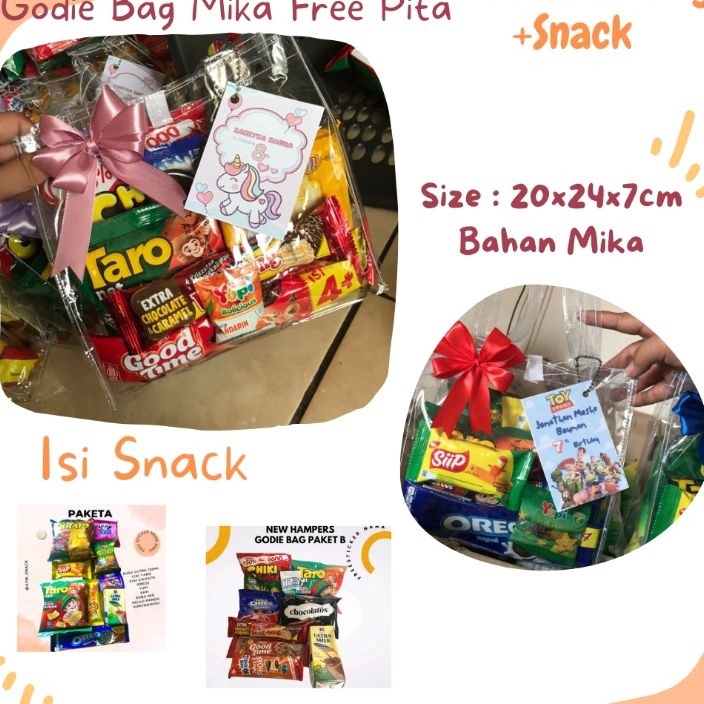 

FHSC6180 Terlaku.../ Hampers Ulang Tahun Anak Godie Bag Ultah Anak Murah Lengkap