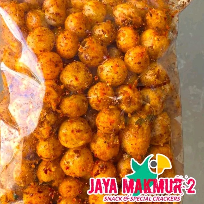 

[☊I63➤] cimol kering pedas daun jeruk 1kg /emplod/endog lewo Big Sale