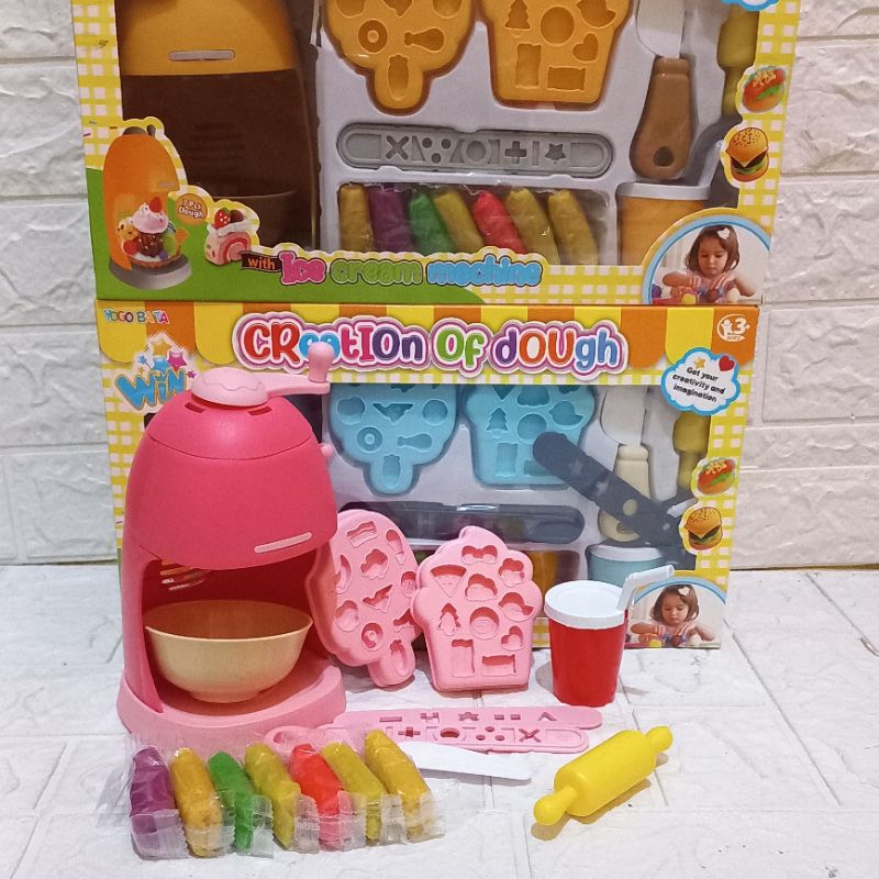 Mainan Anak Mesin Cetak Es Krim / Mainan ice cream