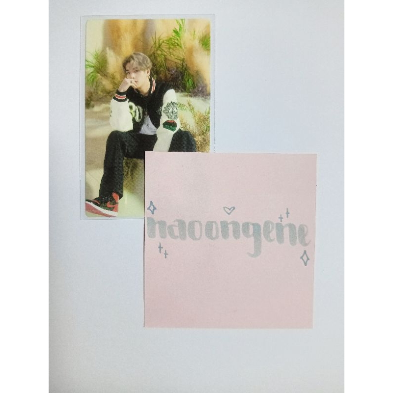 [READY STOCK] Photocard Official Enhypen | PC JAKE Enhypen Trading Card Manifesto World Tour
