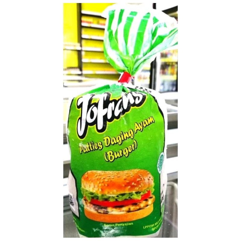 

Jofrans Patties Chicken 900gr / Daging Burger Ayam