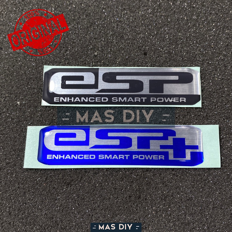 Emblem Logo Mark Engine eSP Plus Vario 125 150 160 PCX Kualitas Ori