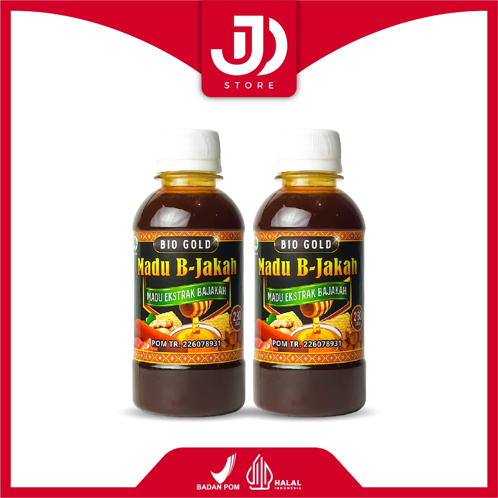 

Paket 2 Botol Madu Bajakah Bio Gold Madu B-Jakah Asli Kalimantan Original BPOM