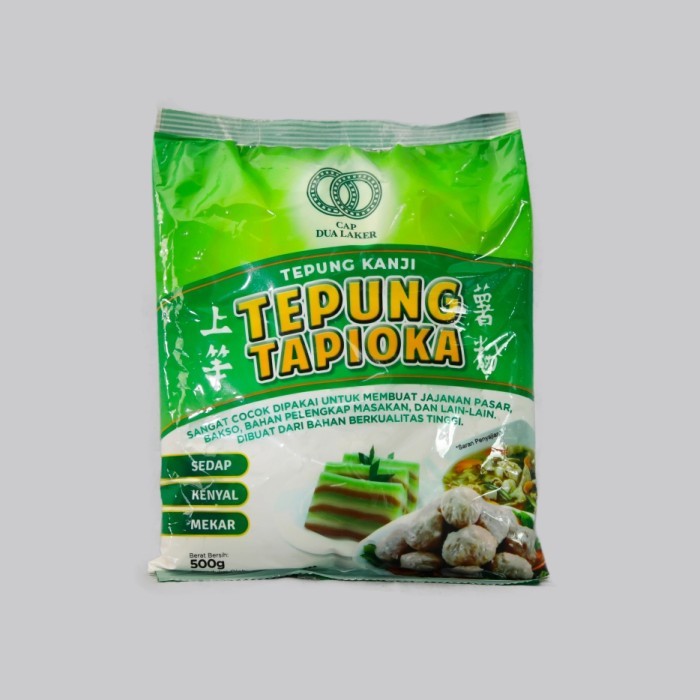 

Tepung Tapioka Tepung kanji tepung serbaguna Cap Dua Laker 500 gram