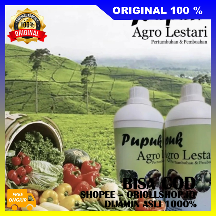 Pupuk Penyubur Dan Pelebat Buah Pupuk Agro Lestari 500ml 100% ASLI