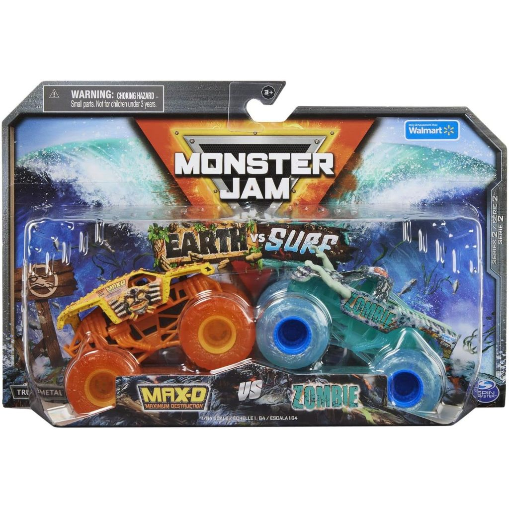 Mainan Mobil Monster Jam 1:64 2 Pack