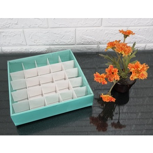 

Box Nastar Tutup Mika Tebal + Sekat (Uk. 22,5 x 22,5 x 5 cm)