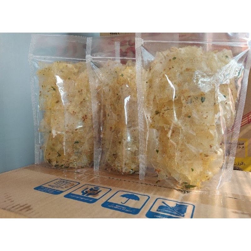 

Keripik Kaca/ Kripca Daun jeruk