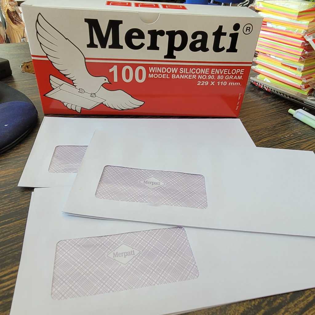 

AMPLOP MERPATI JENDELA PANJANG NO 90 AMPLOP WINDOW