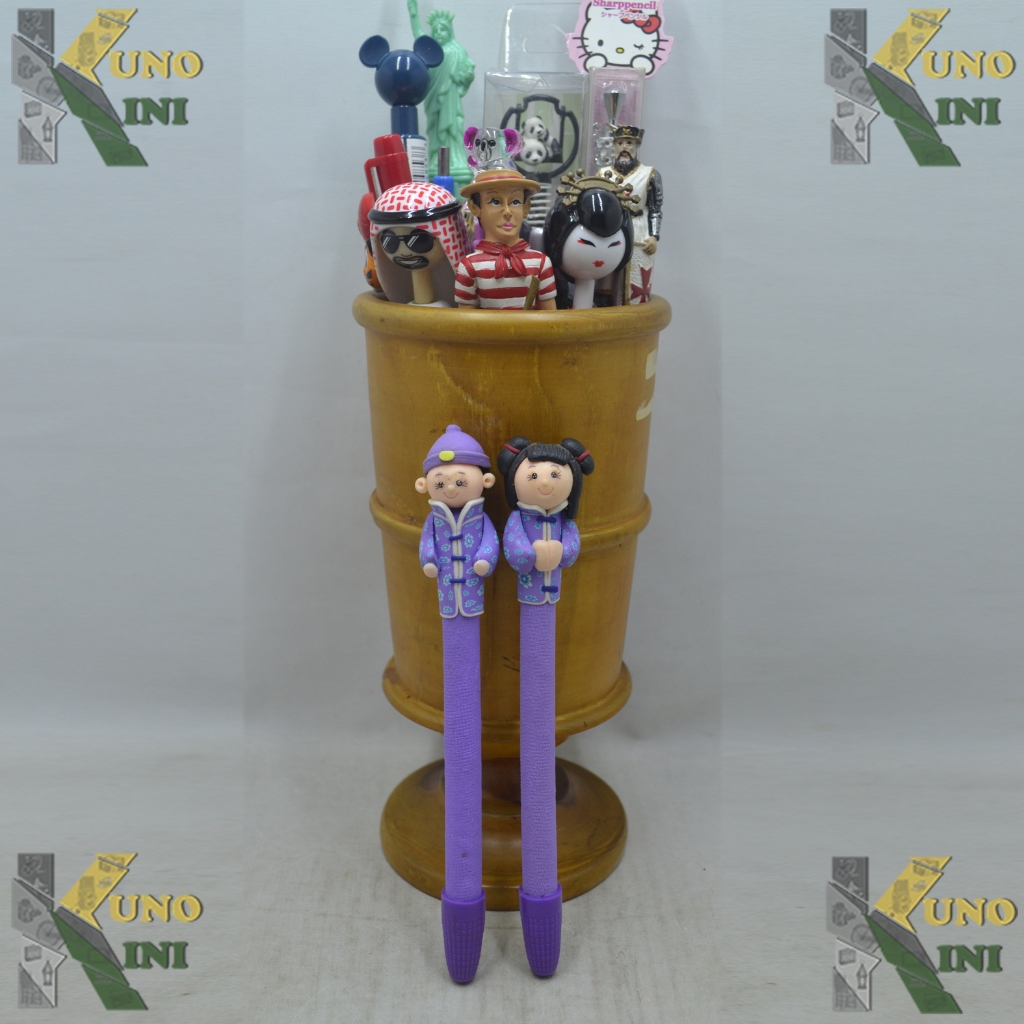 

SEPASANG BOLPEN COUPLE CHINA WARNA UNGU, 2 pcs