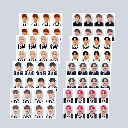 [kstuffind] (1) ATEEZ ID PHOTO PICTURE MEMBER ATEEZ ID PHOTO FOTO MURAH SEONGHWA HONGJOONG YUNHO YEO