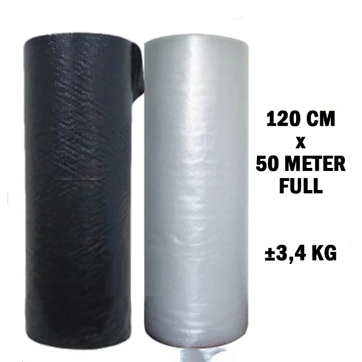 

Bubble Wrap Roll Berat 3,4kg Ukuran 1,20m x 50m