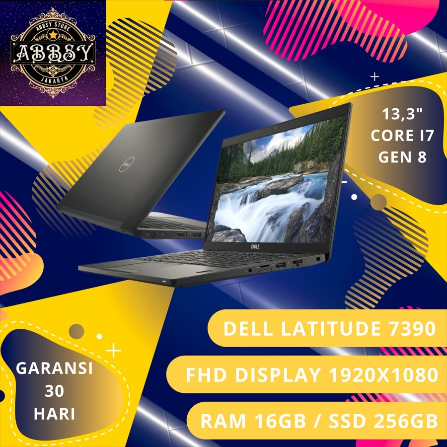 Dell latitude 7390 Core i7 gen 8 RAM 16/512GB Second