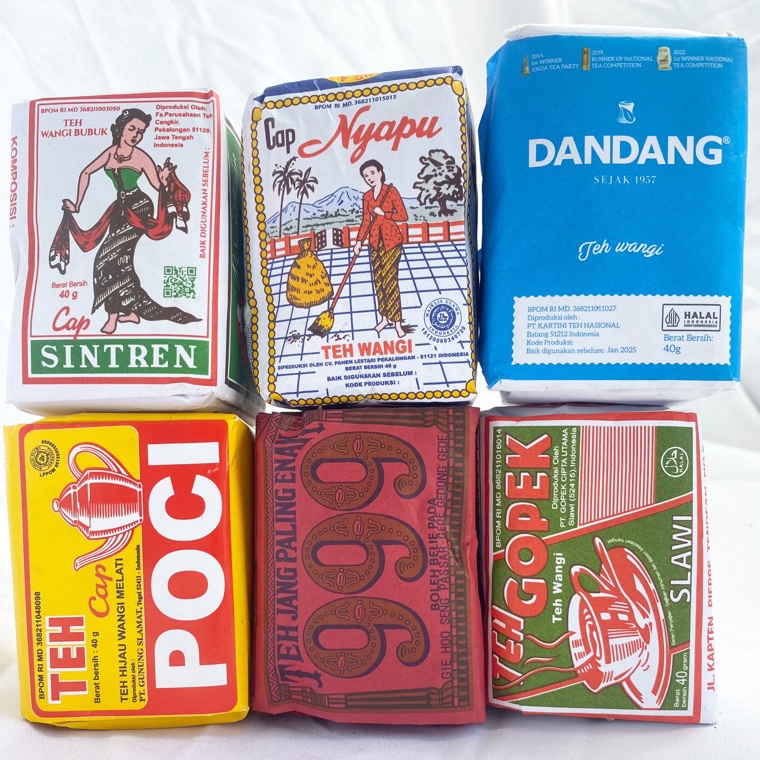 

[♤U61\] Teh Tubruk 6 paket Khas Wedangan Solo [264]