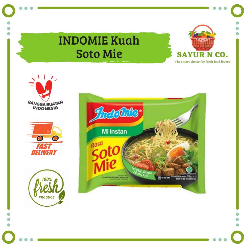 

INDOMIE Kuah Soto Mie | Sayur N Co Bekasi