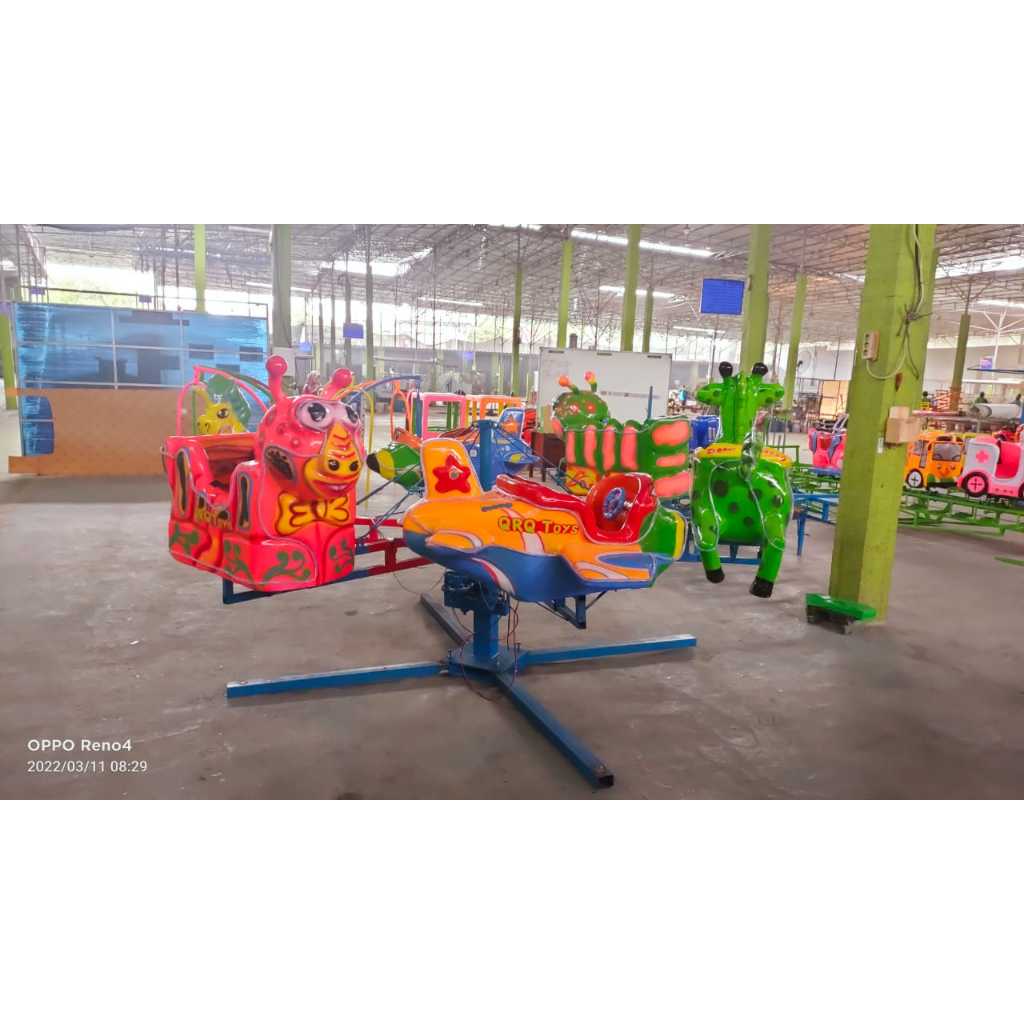 Komedi Putar Lantai Animal  - showroom odong odong