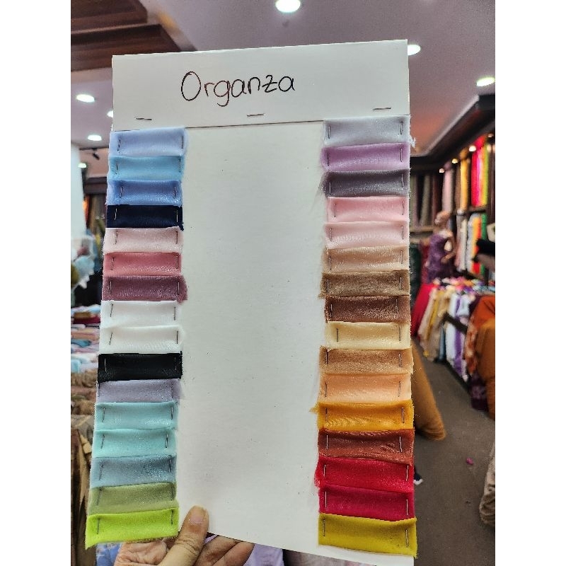 ORGANZA SILK || KAIN ORGANZA POLOS