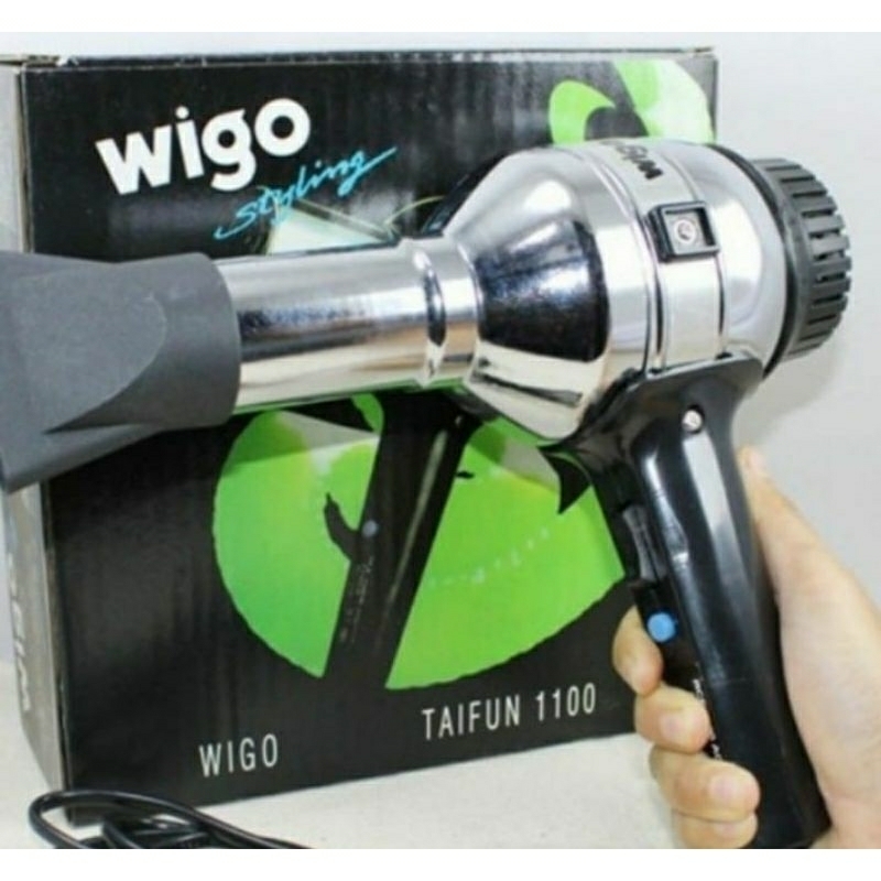 WIGO HAIRDRYER TAIFUN 1100 / PENGERING RAMBUT WIGO HIJAU
